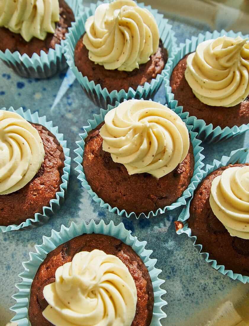 Banana-Choc-Cupcakes