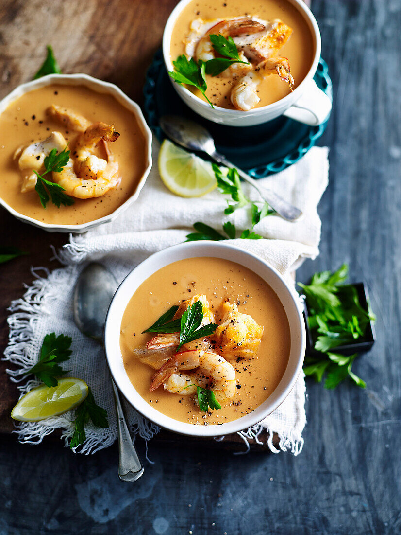 Seafood bisque