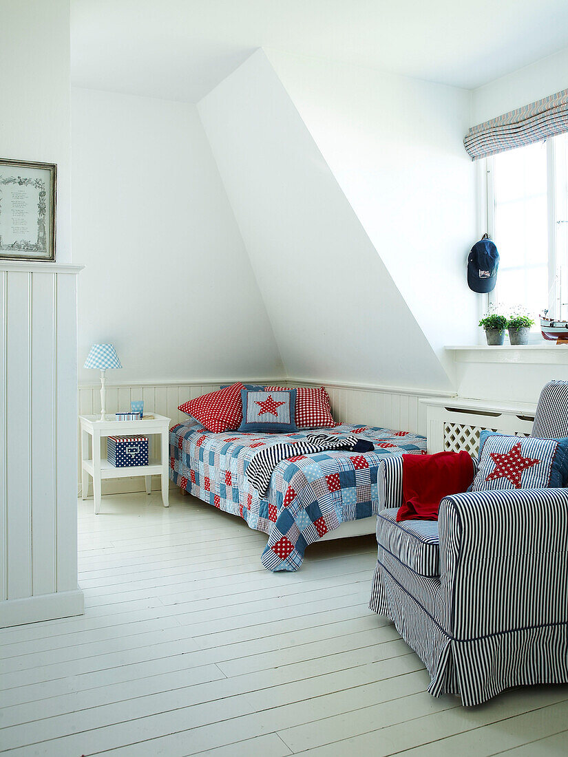 Boys colourful bedroom