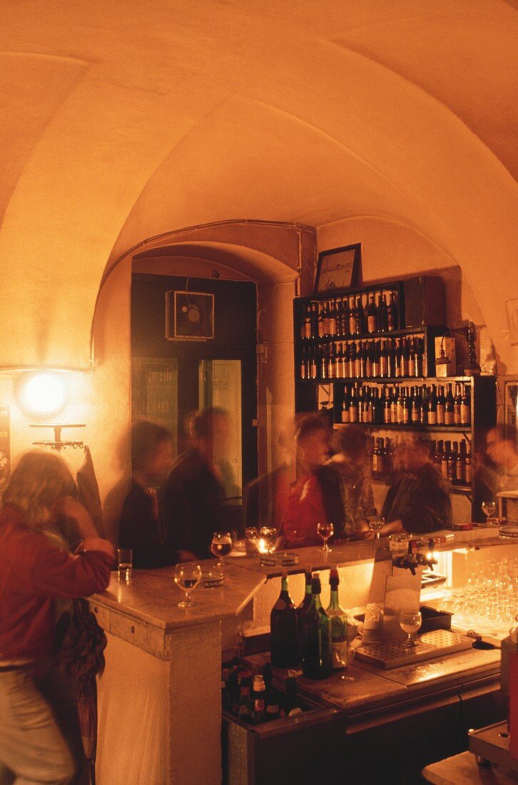Enrico Panigl's bar, Vienna, Austria (interior view)