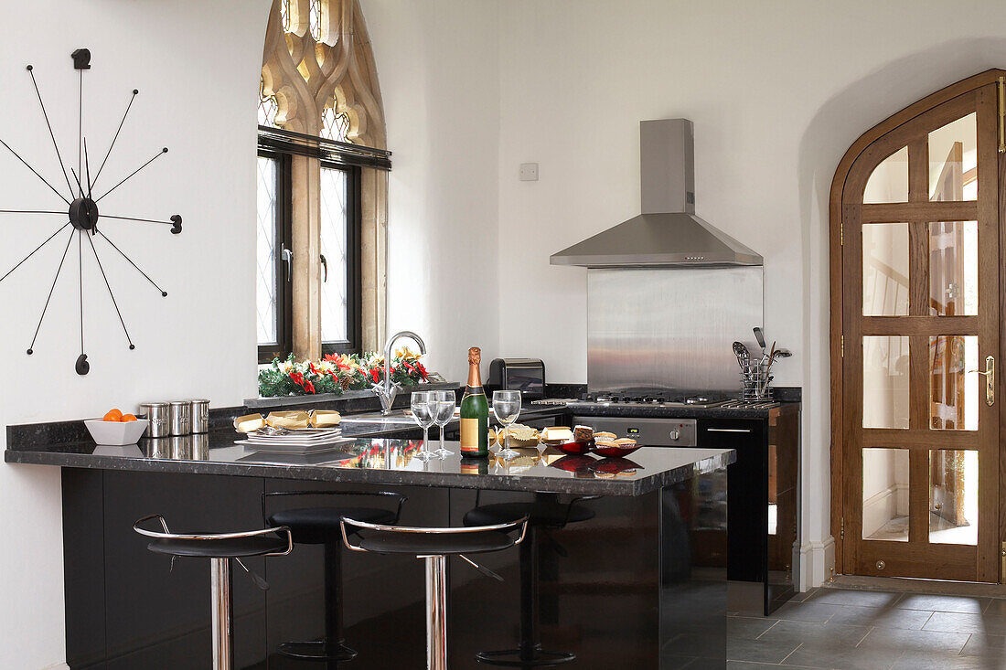 Open plan kitchen