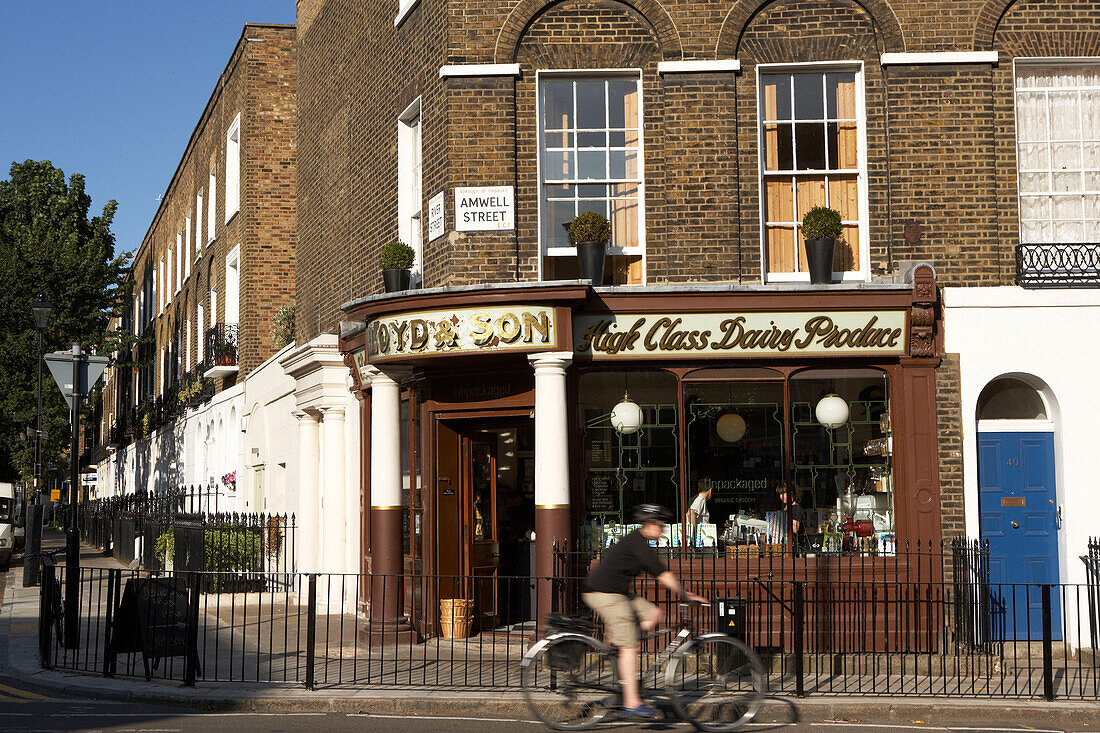 Vintage shop exterior