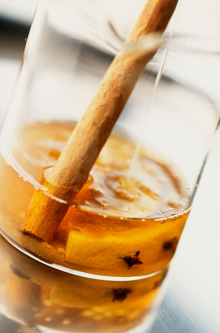 Hot Irish Cocktail being prepared