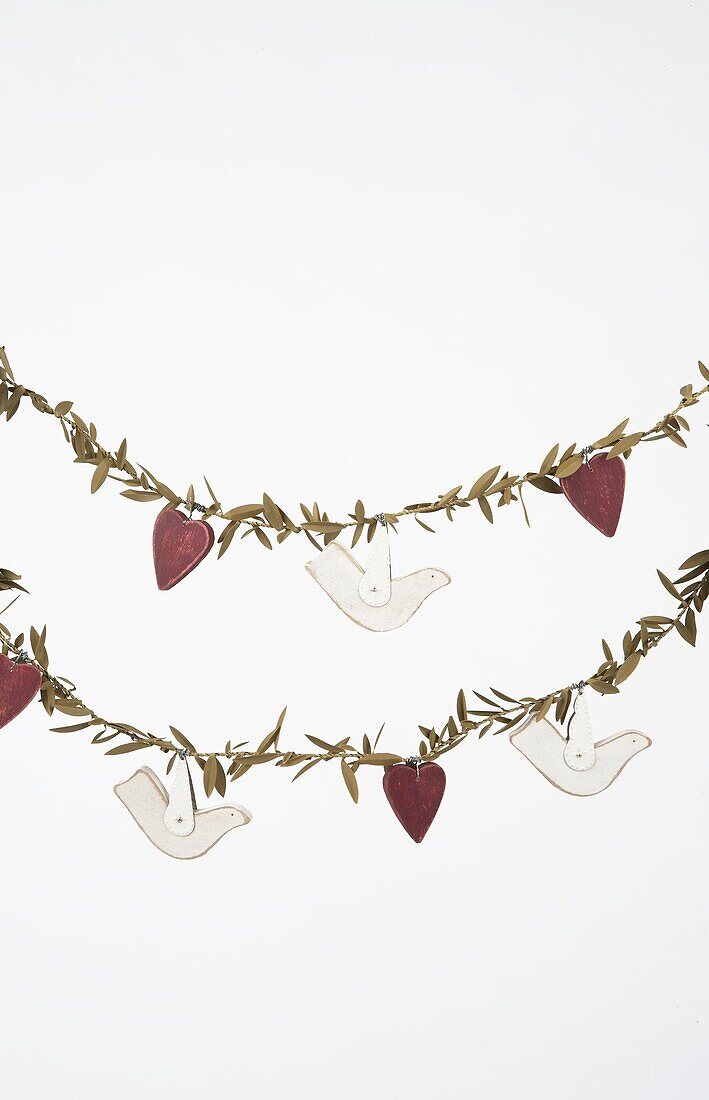 Christmas decoration garlands