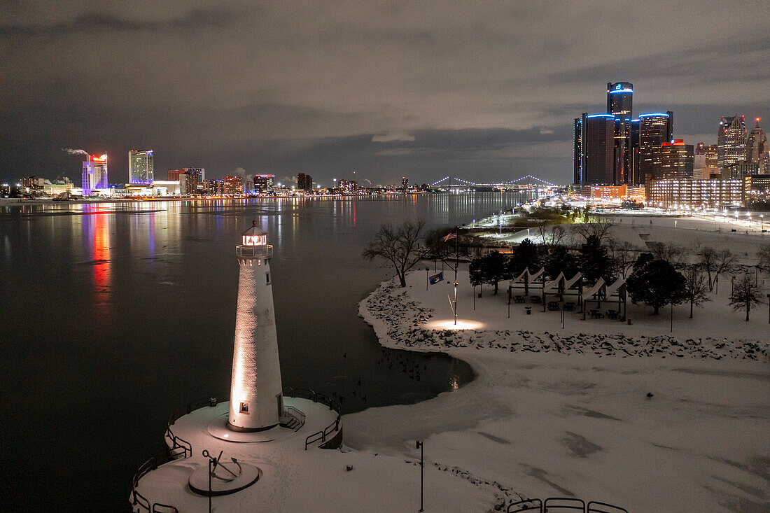 Detroit Riverfront, Michigan, USA