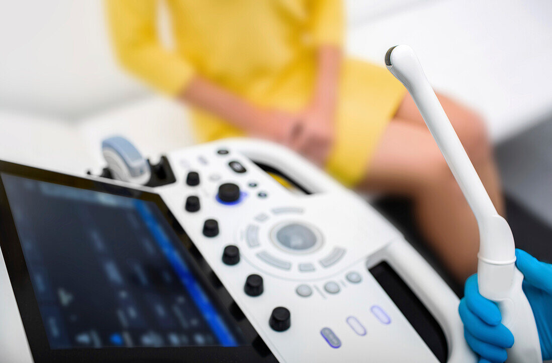 Transvaginal ultrasound wand