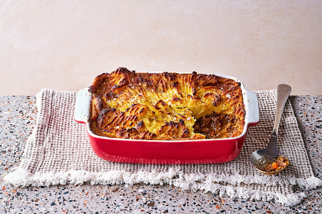 Venison cottage pie