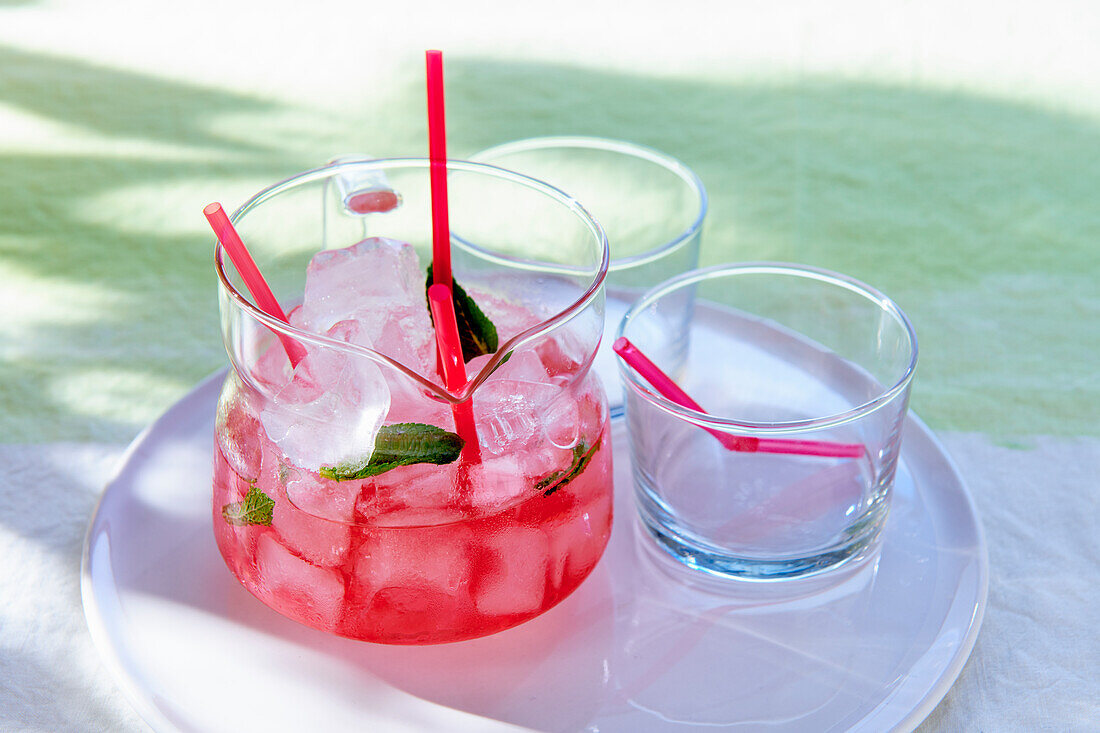 Cocktail mit Grenadine