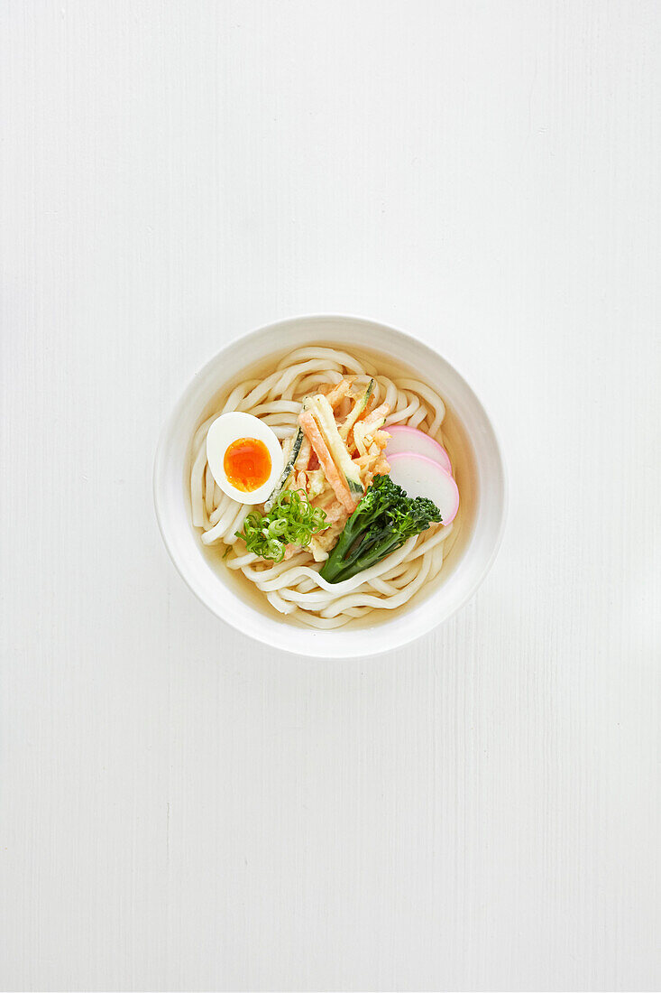 Udon noodle dish