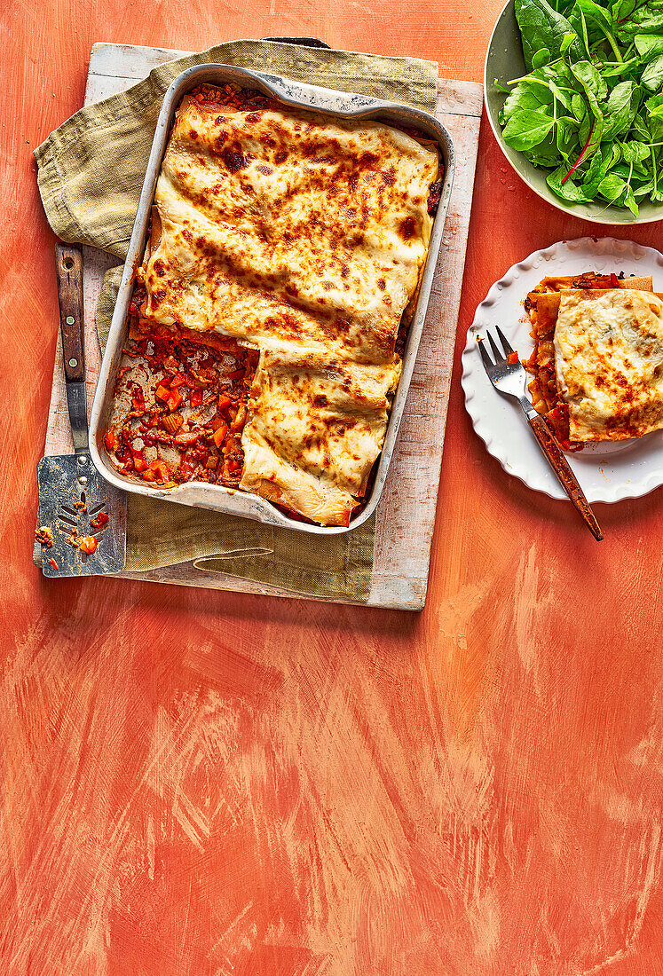 Healthy lasagne