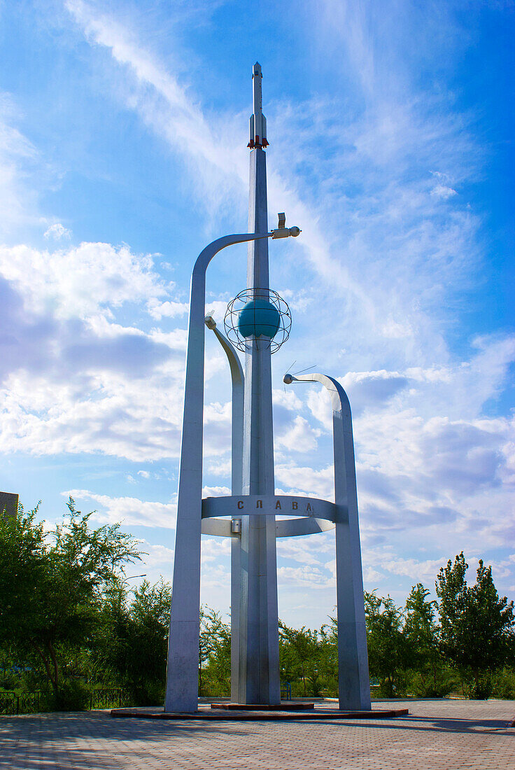 Baikonur space monument