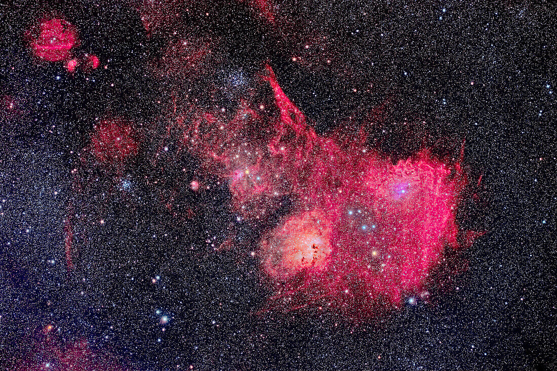 Nebulas of Auriga