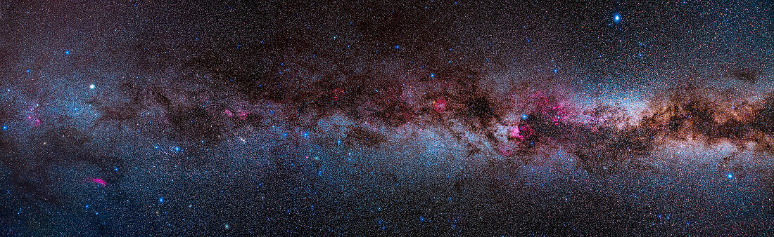 Northern Milky Way from Auriga to Aquila