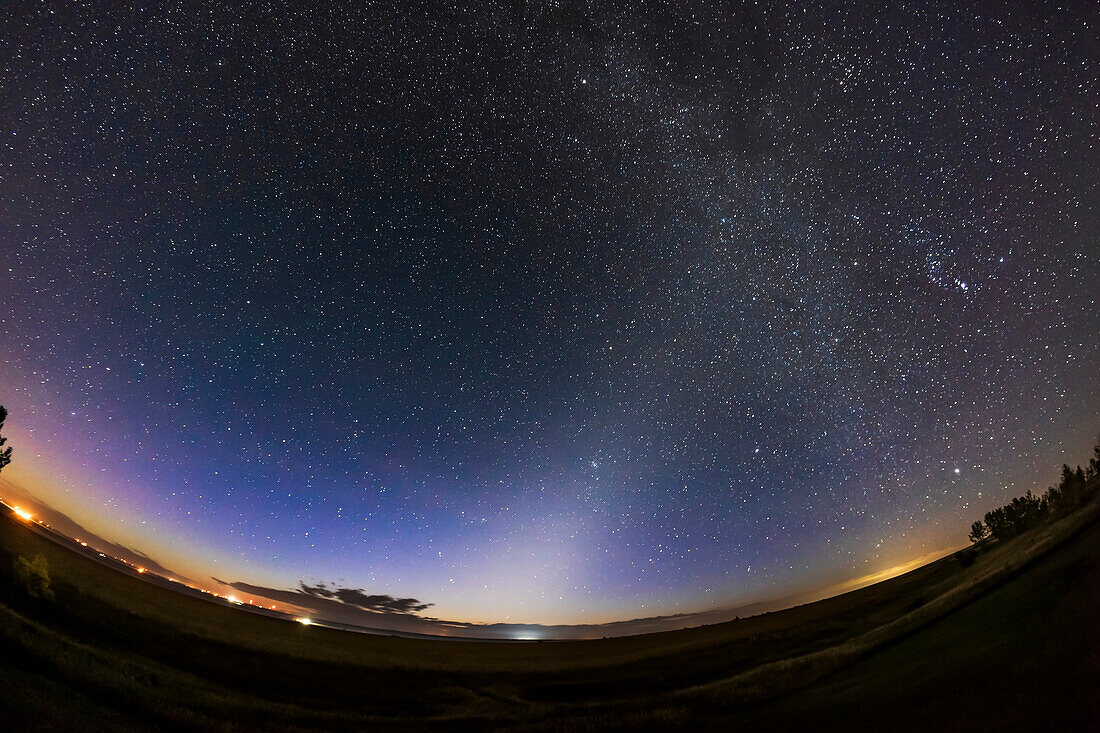 Zodiacal light at dawn