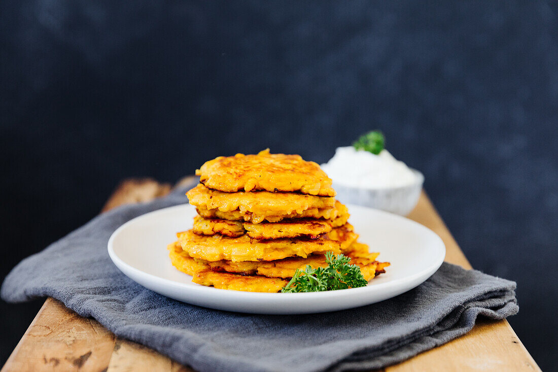 Pumpkin fritters