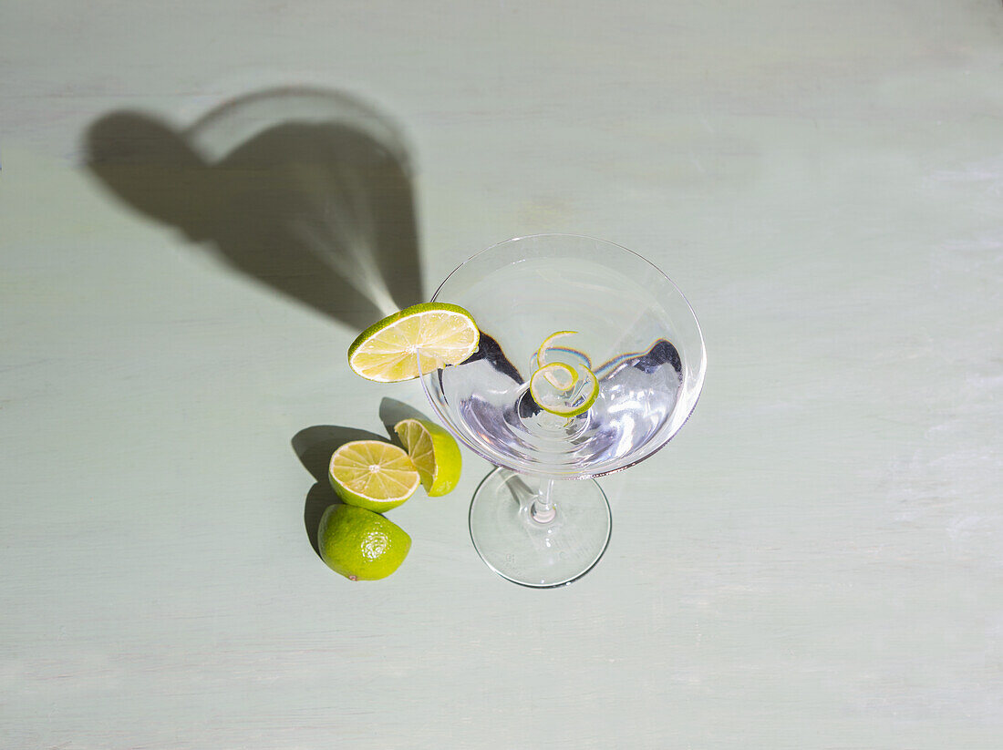 Limetten-Martini