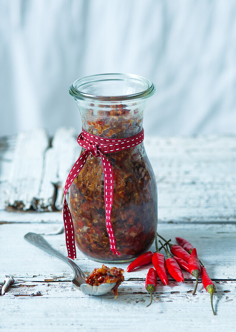 Chili-Speckmarmelade