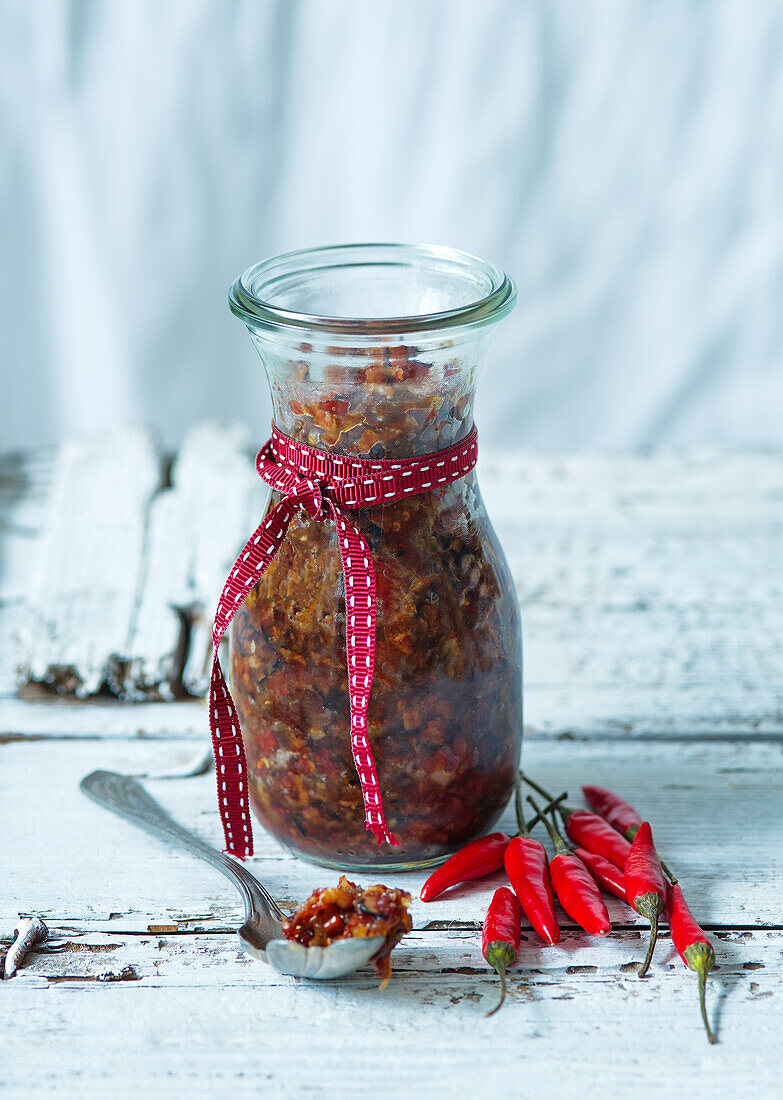 Chilli and bacon jam