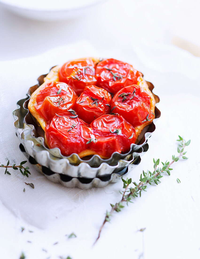 Mini Tomaten-Tarte-Tatin