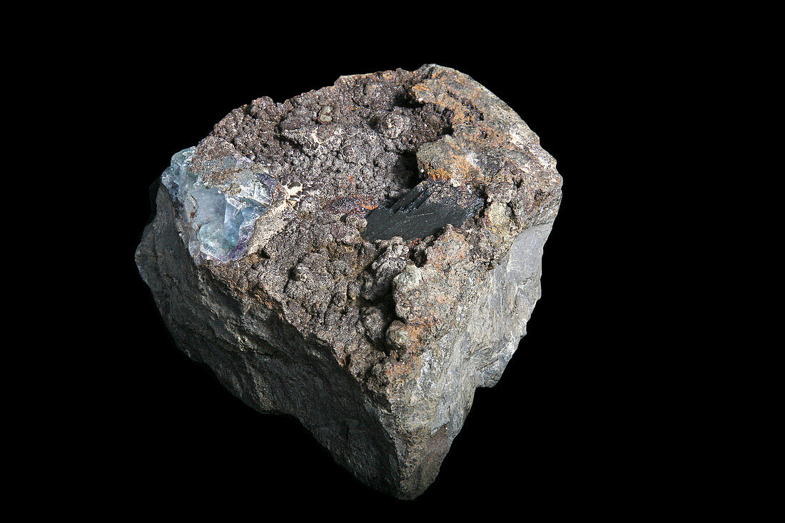 Vivianite cyrstals