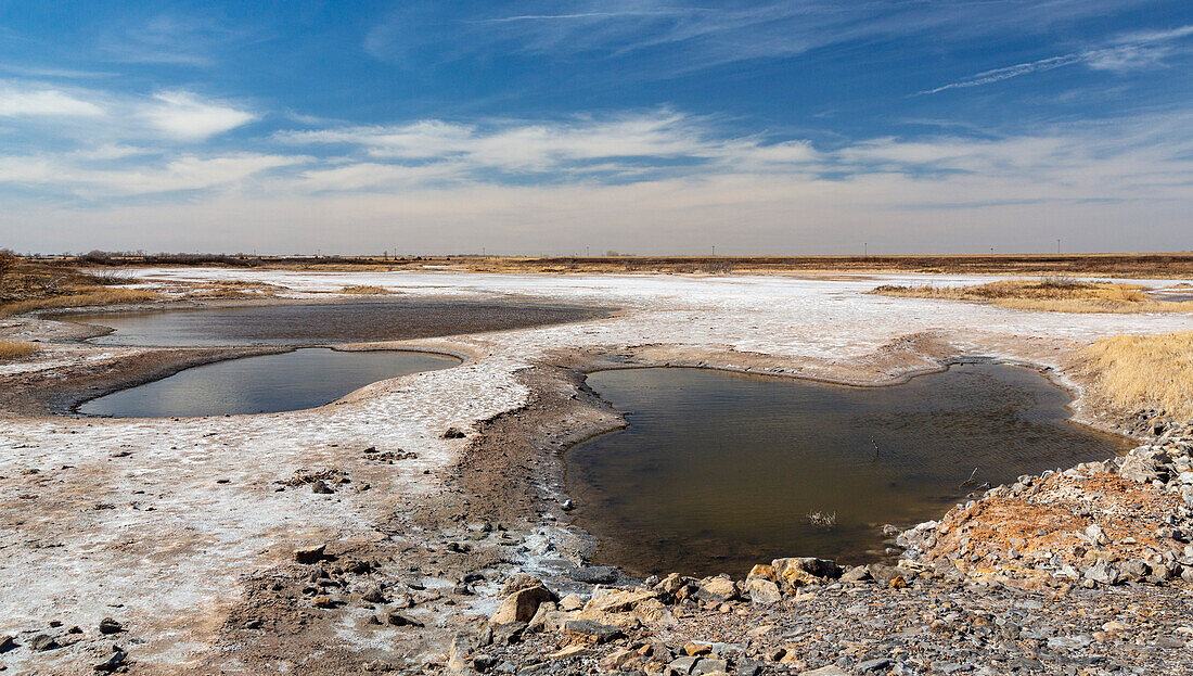 Salt Plains National Wildlife Refuge, Oklahoma, USA