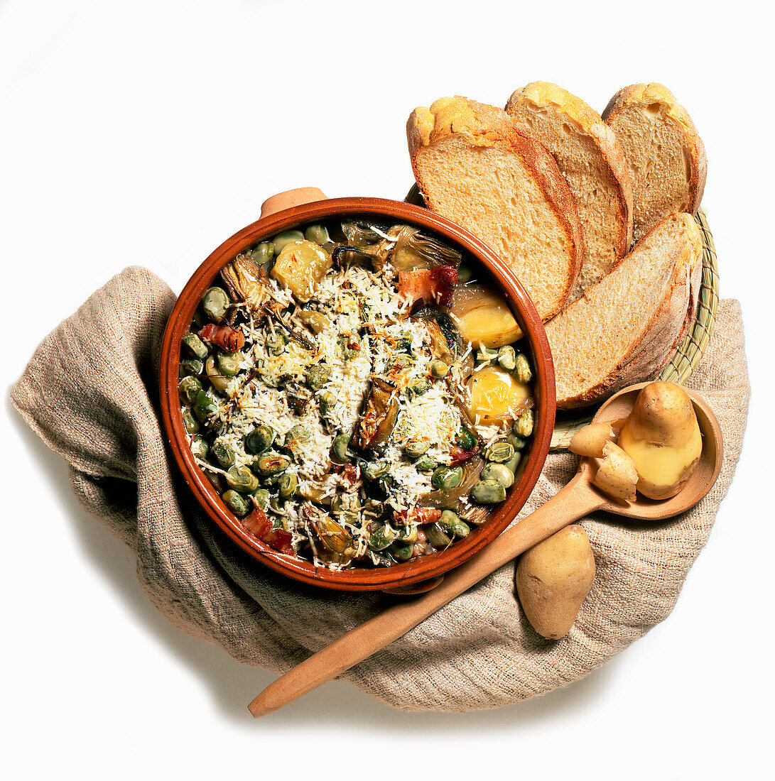 Ciaudedda Basilicata (Italian Vegetable stew)