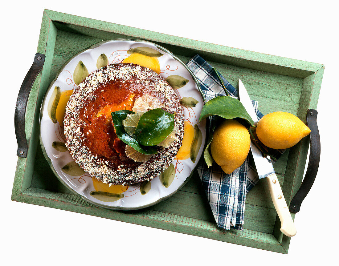 Torta al Limone di Amalfi (Lemon cake, Amalfi Coast, Italy)