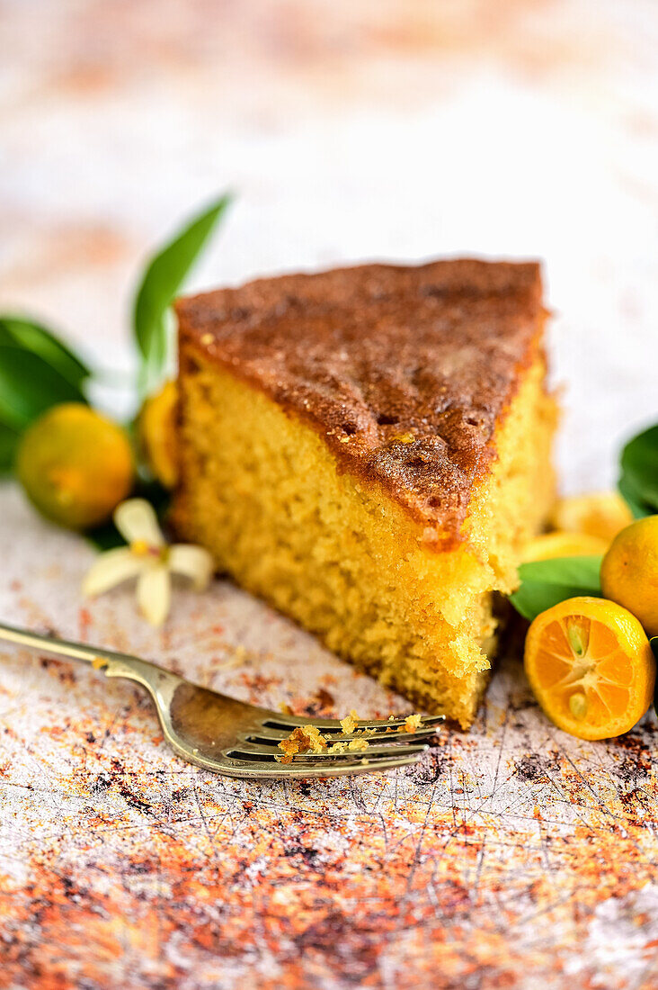 Orangen Drizzle Cake