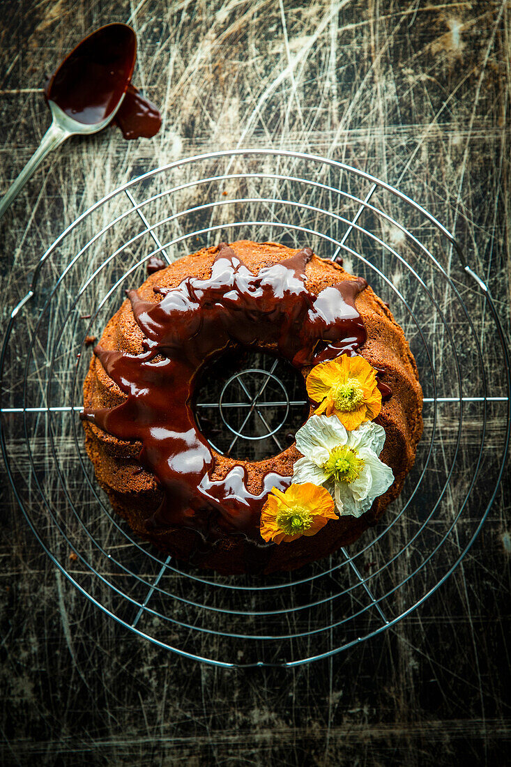 Chocolate Sauerkraut bundt cake