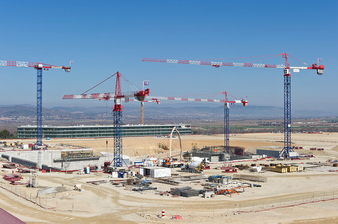Construction of the ITER, France
