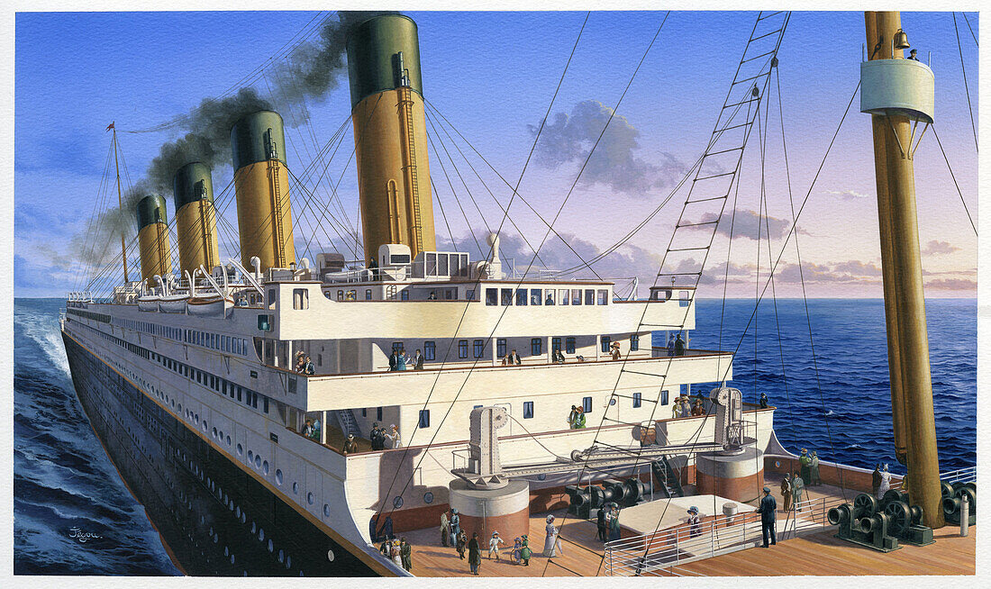 Titanic, illustration