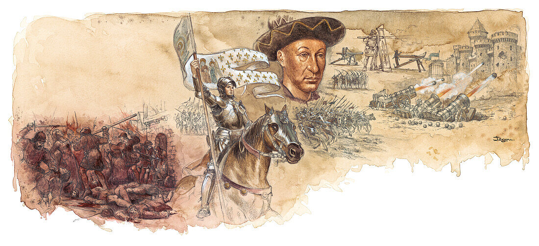 Joan of Arc, illustration