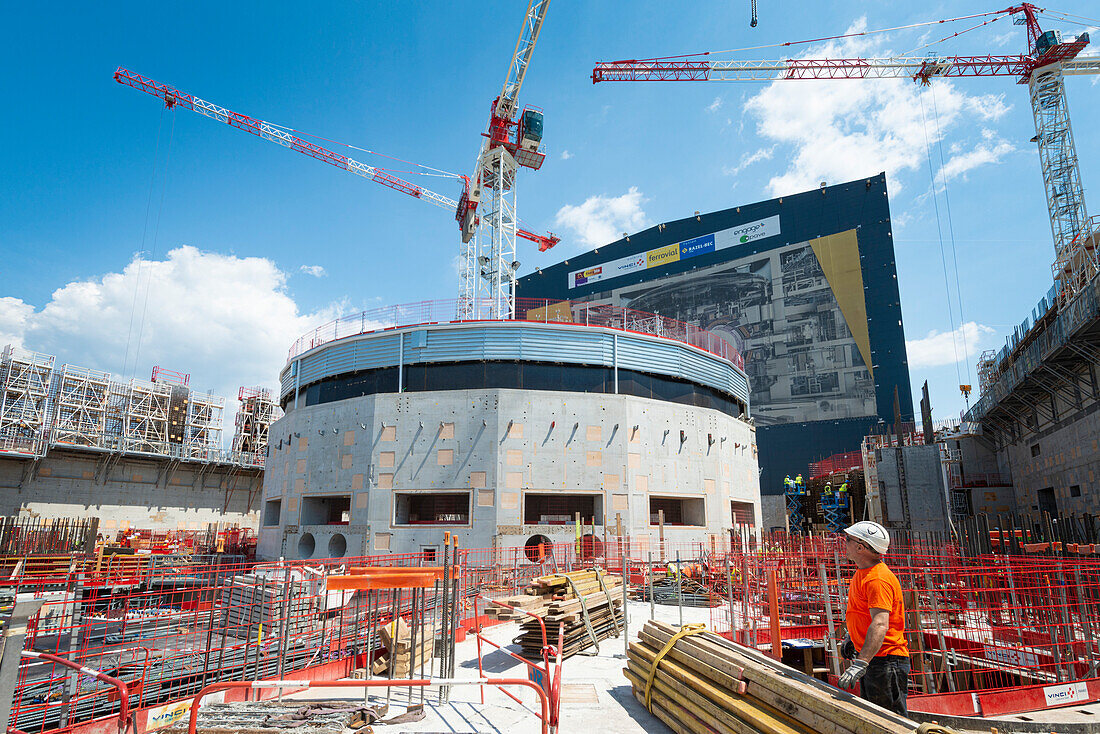 ITER project construction site, France