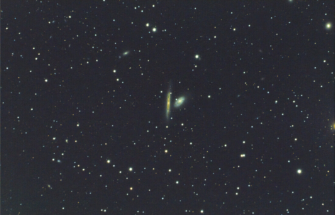 NGC4302 and NGC4298 galaxies
