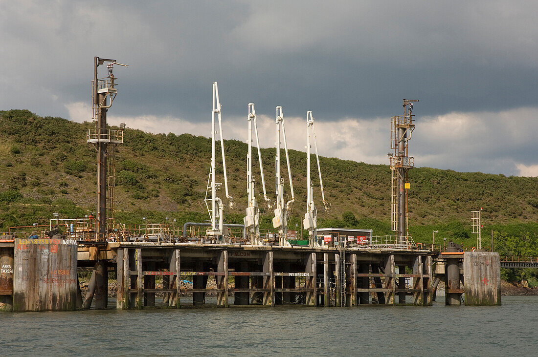 Liquid natural gas terminal and jetty, Pembrokeshire, Wales