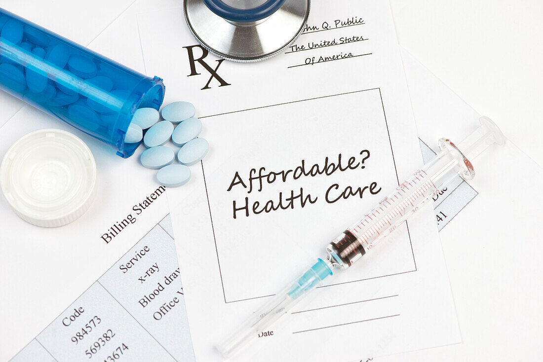 Affordable healthcare, conceptual image