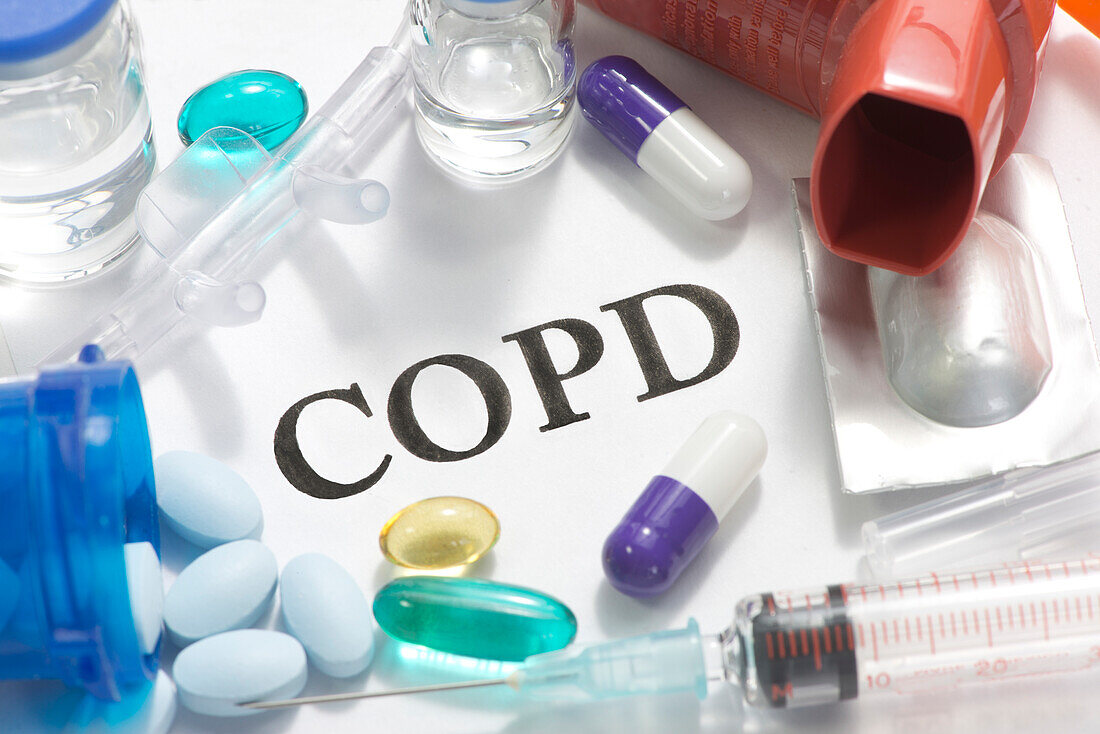 COPD, conceptual image