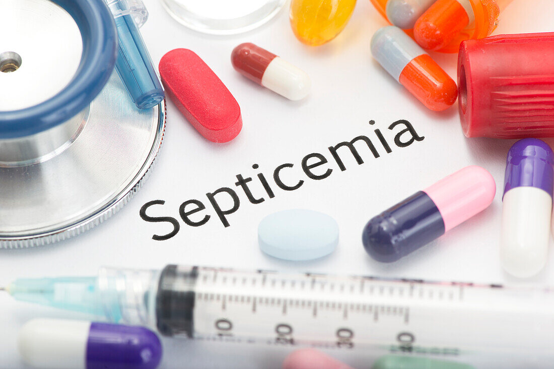 Septicaemia, conceptual image