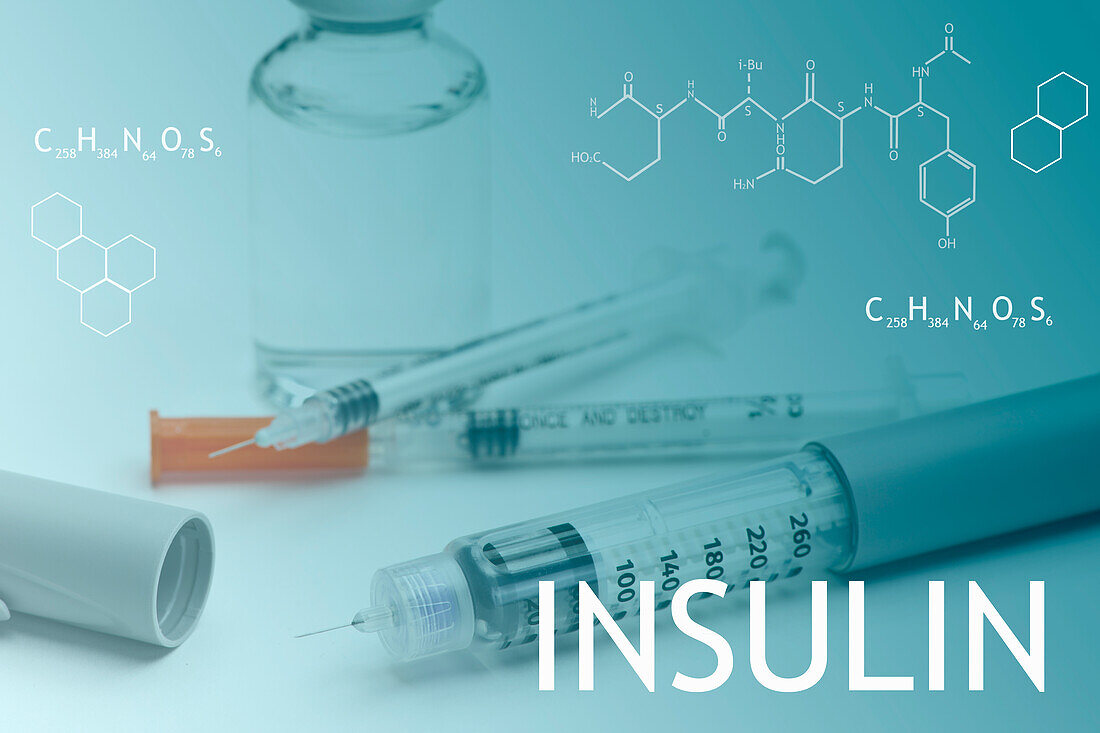 Insulin, conceptual image