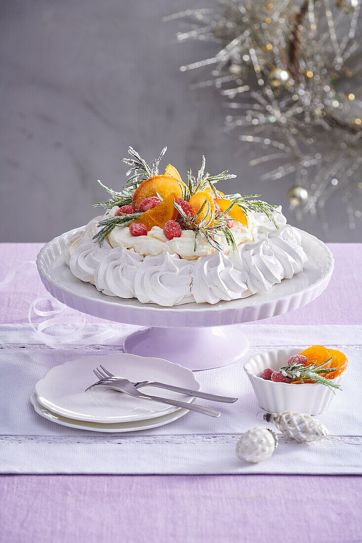 Weihnachts-Pavlova