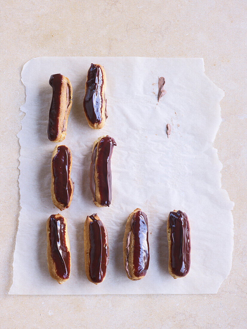 Chocolate éclairs