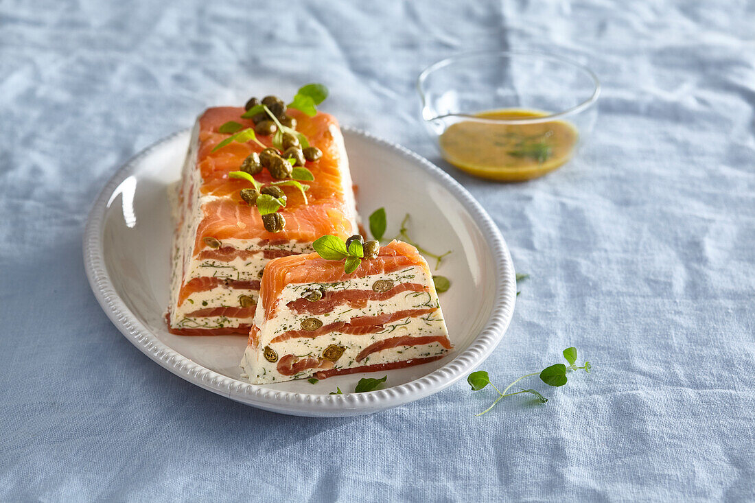 Räucherlachs-Terrine