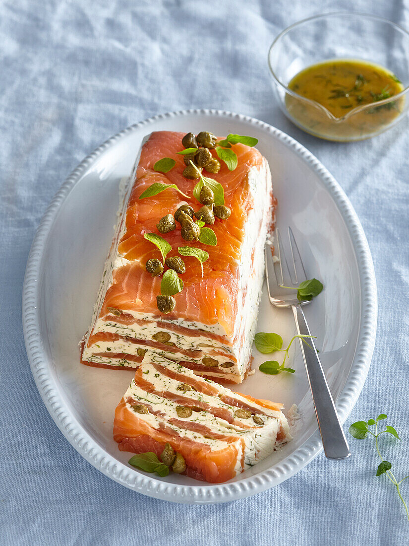 Räucherlachs-Terrine