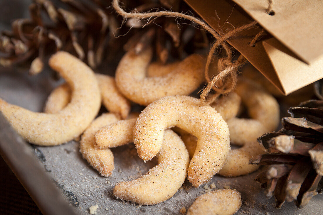 South Tyrolean vanilla crescents