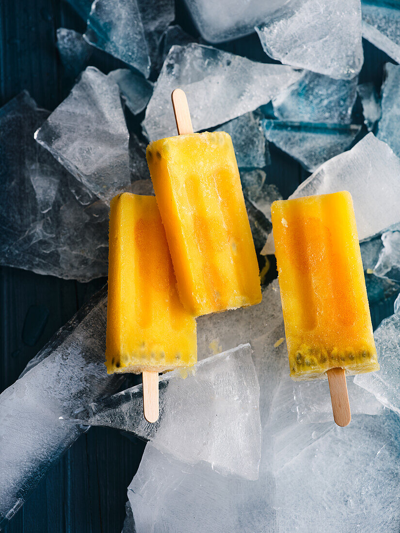 Pisco Sour Popsicles