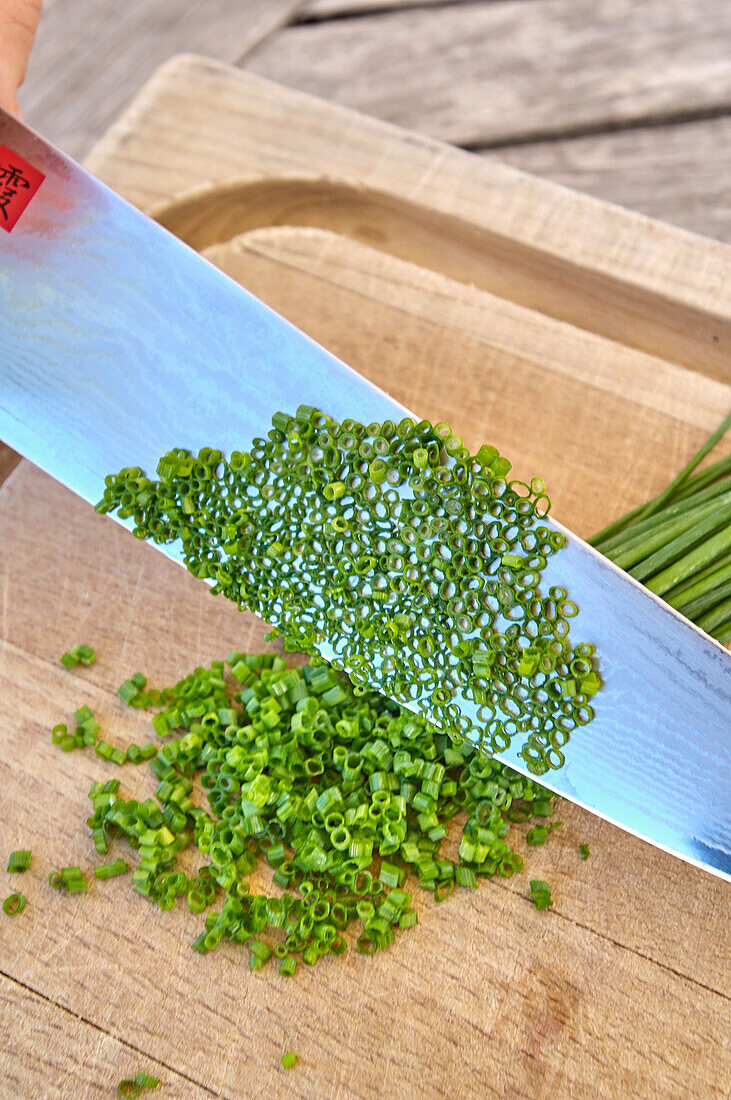 Chives finely chopped
