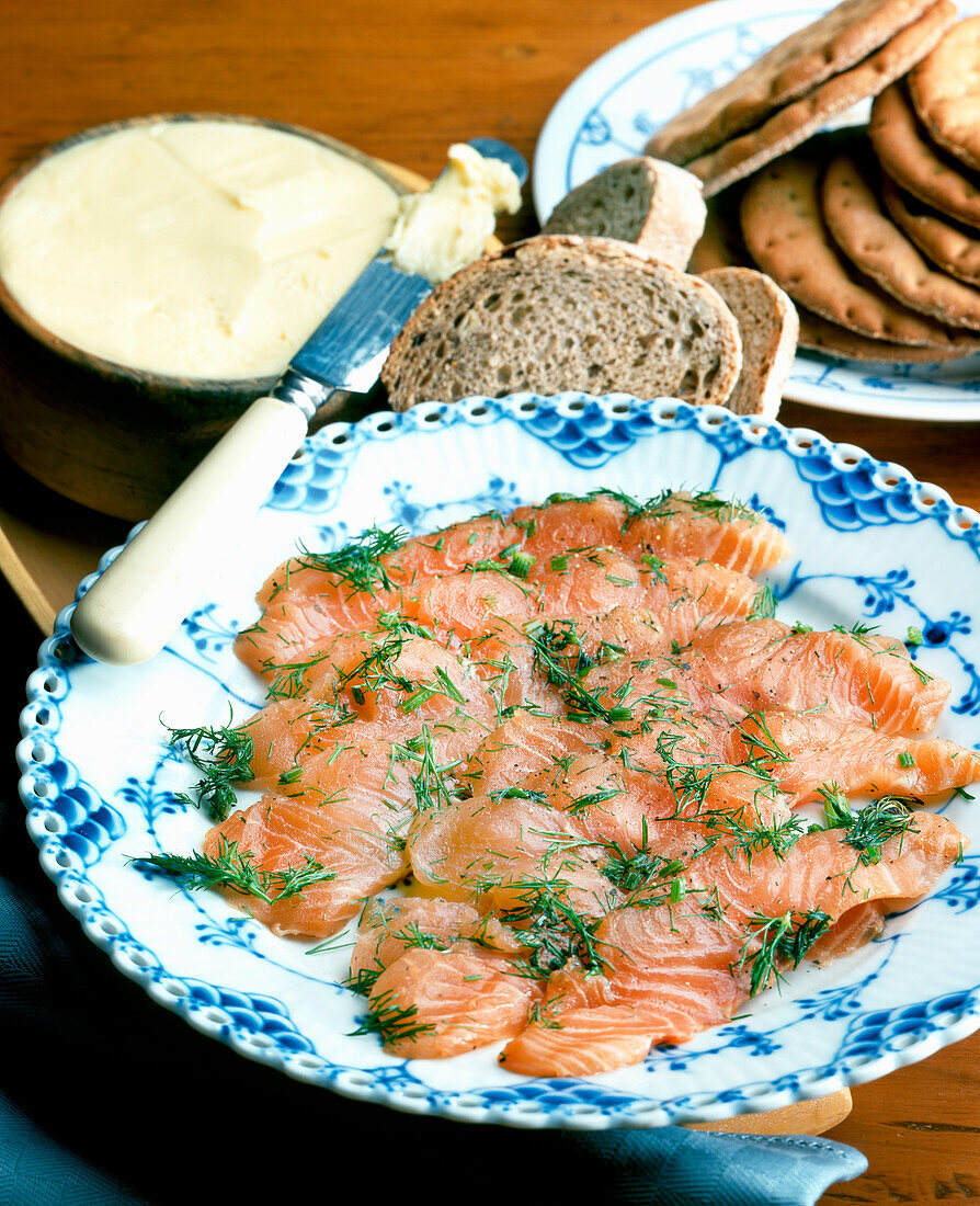 Norwegischer Graved Lachs