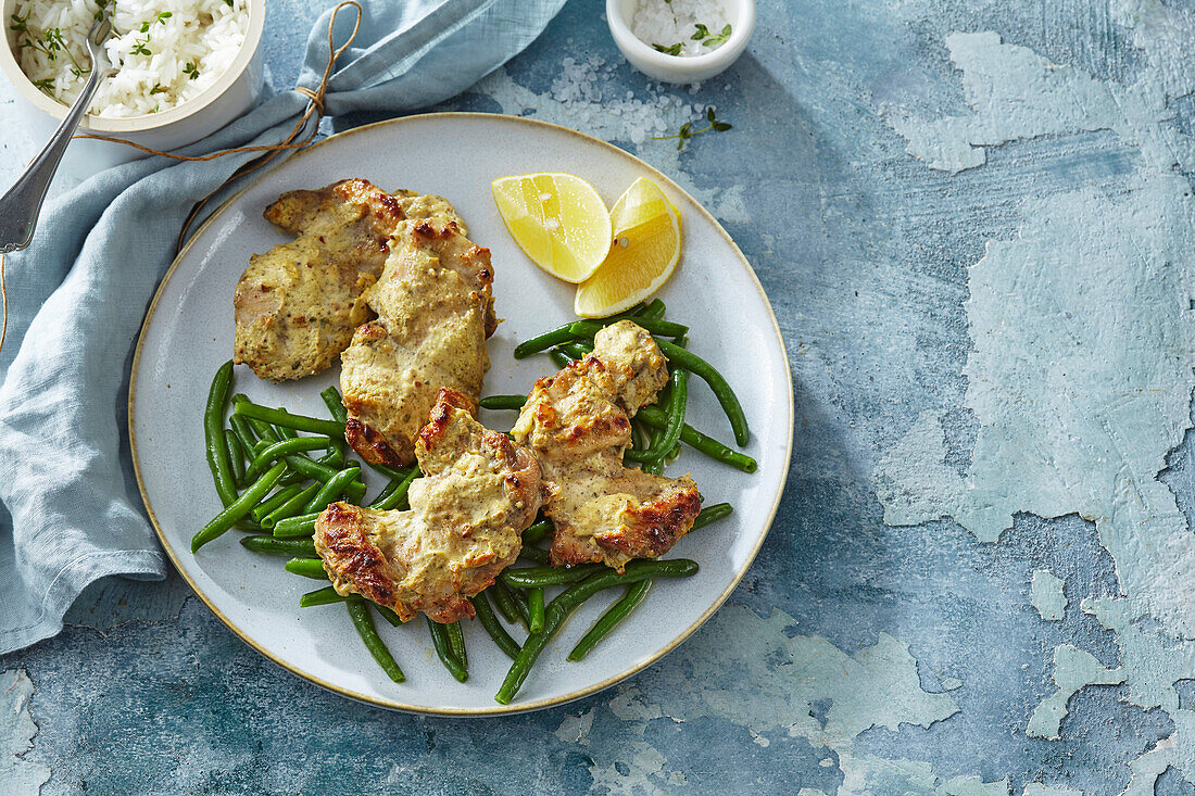 Yoghurt marinated fried chicken