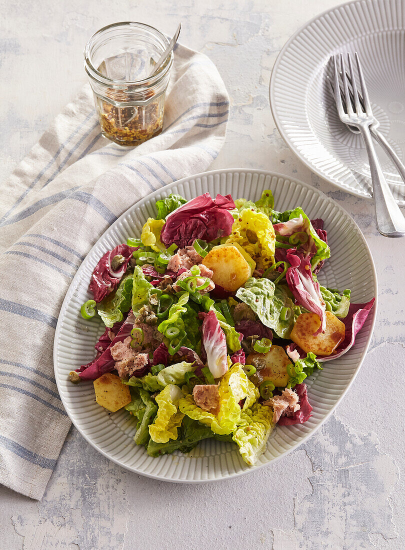 Thunfisch-Kartoffelsalat