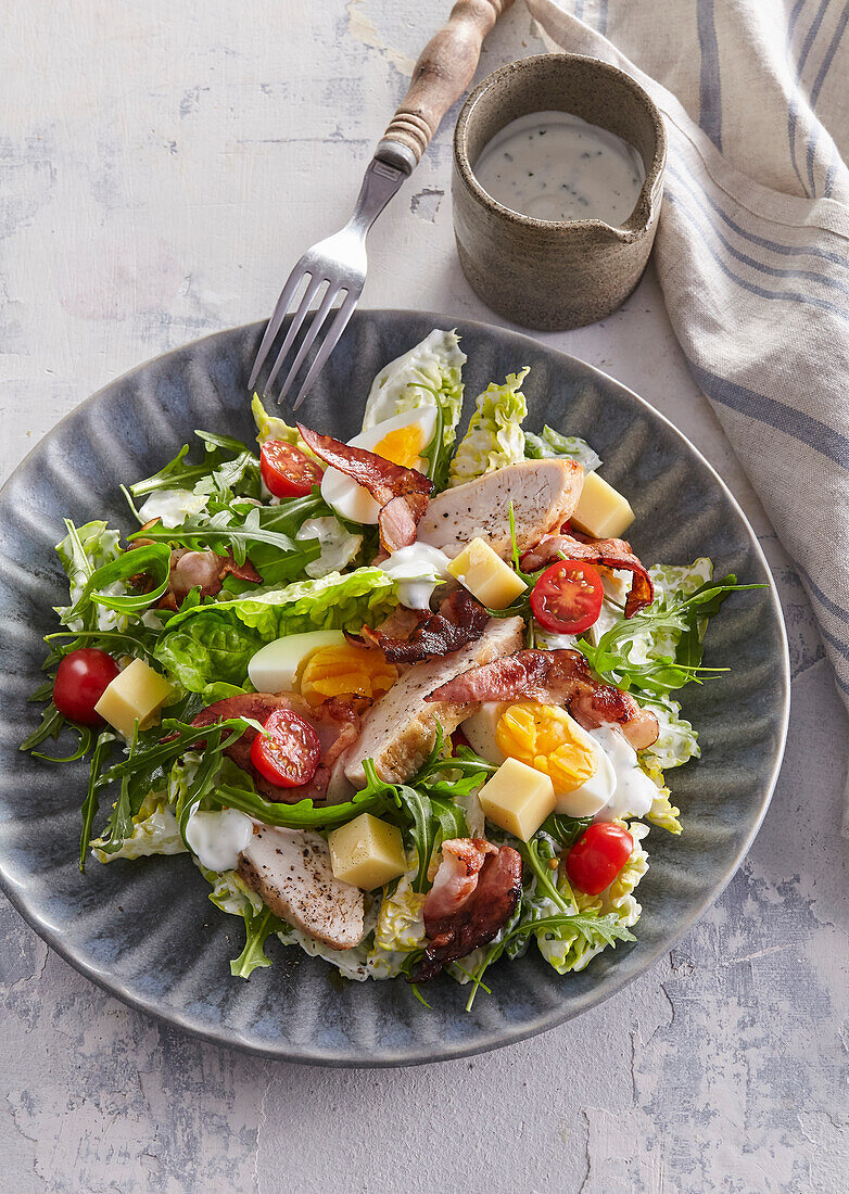 Roast chicken salad